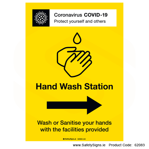 Covid-19 Hand Wash Station - Right - 62083