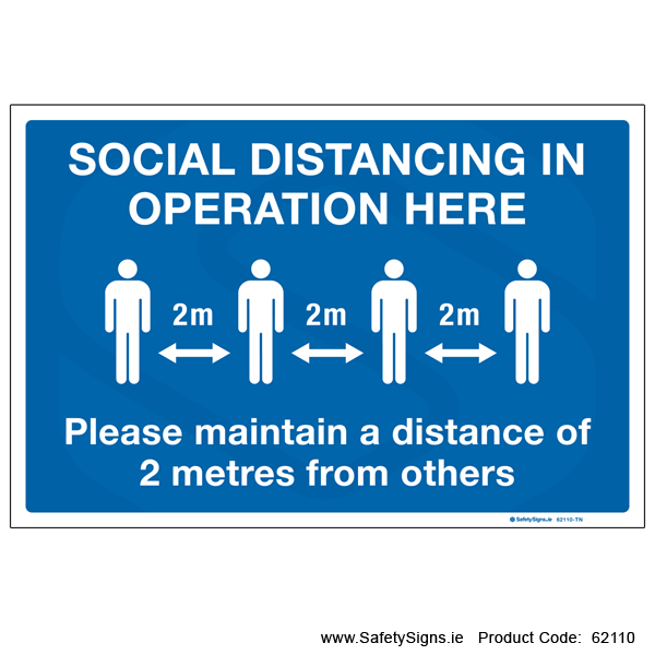Social Distancing in Operation - 62110