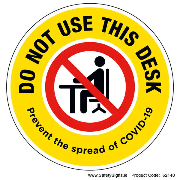 Do not Use this Desk (Circular) - 62140