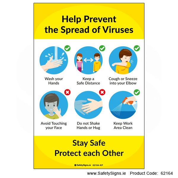 Prevent Spread of Viruses - 62164