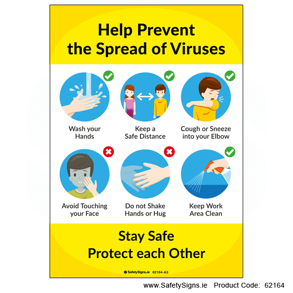Prevent Spread of Viruses - 62164