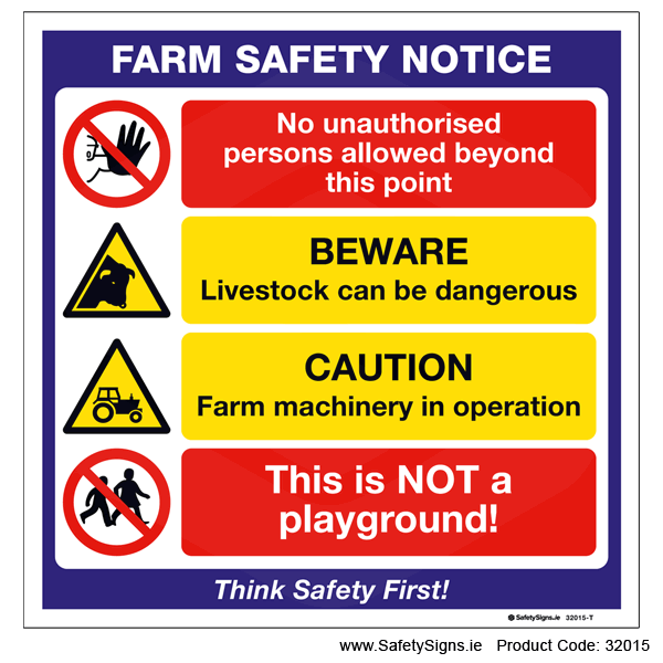 Farm Safety Notice - 32015
