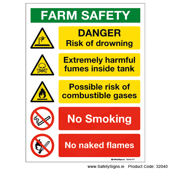 Farm Safety Notice - 32040