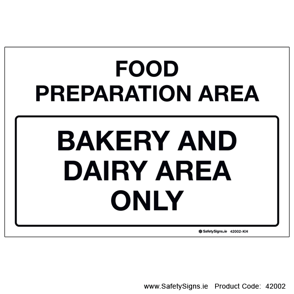 Bakery and Dairy Area - 42002
