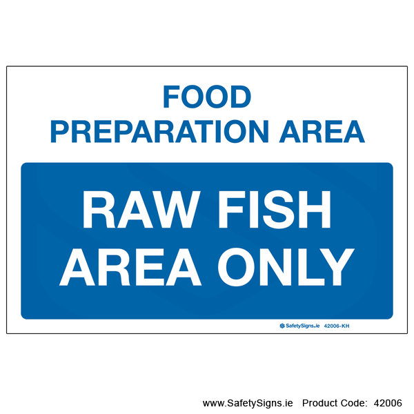 Raw Fish Area Only - 42006