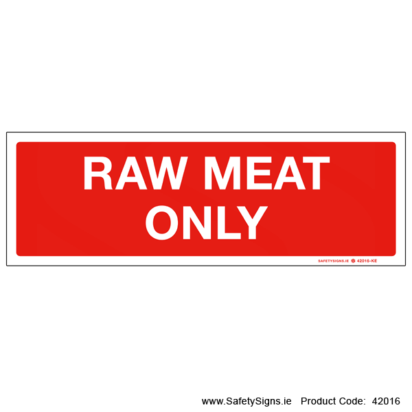 Raw Meat Only - 42016