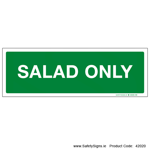 Salad Only - 42020