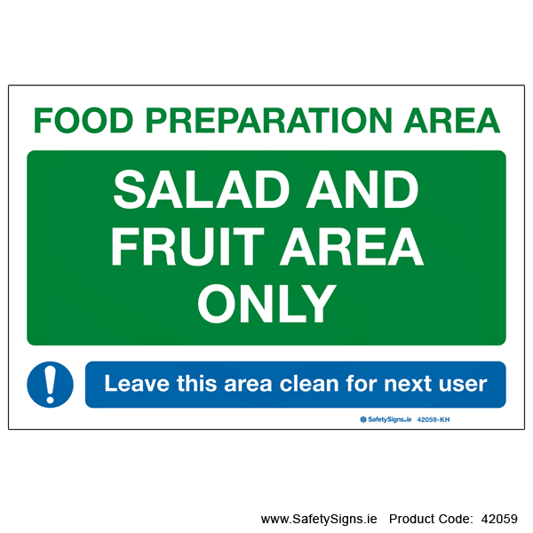 Salad and Fruit Area - 42059