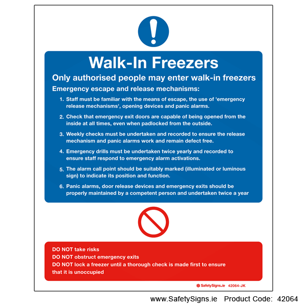 Walk-in Freezers - 42064