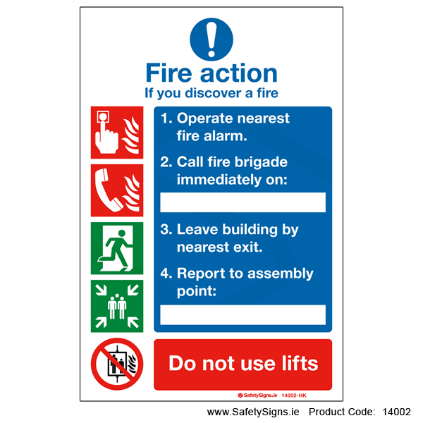 Fire Action - 14002