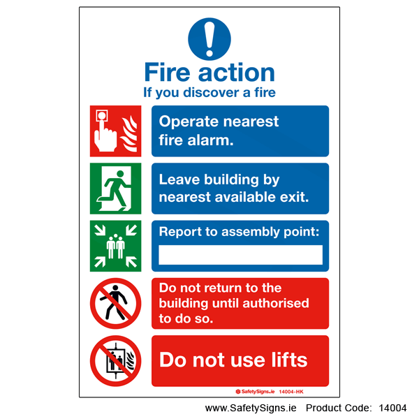 Fire Action - 14004