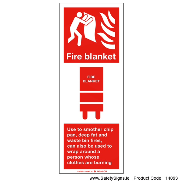 Fire Extinguisher SG14 Fire Blanket - 14093