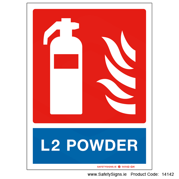 Fire Extinguisher SG17 L2 Powder - 14142