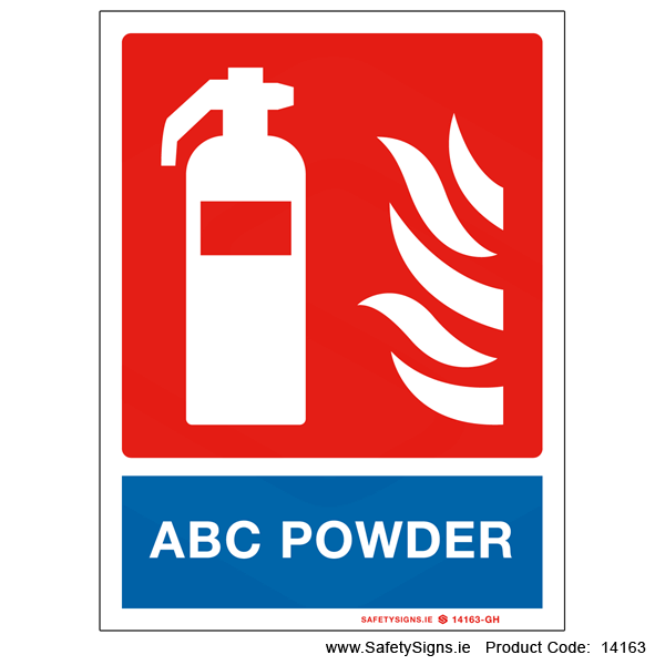 Fire Extinguisher SG17 ABC Powder - 14163