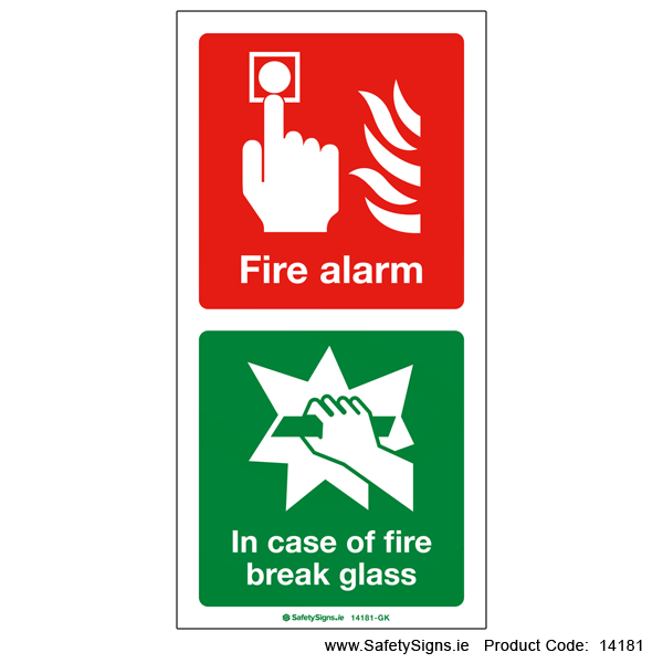 Fire Alarm Break Glass - 14181