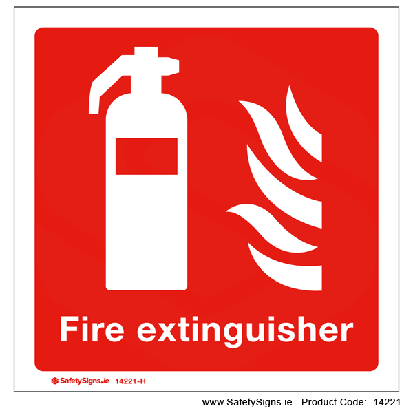 Fire Extinguisher - PanoSign - 14221