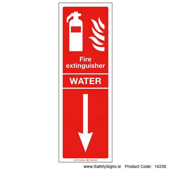 Fire Extinguisher Location - Water - 14230