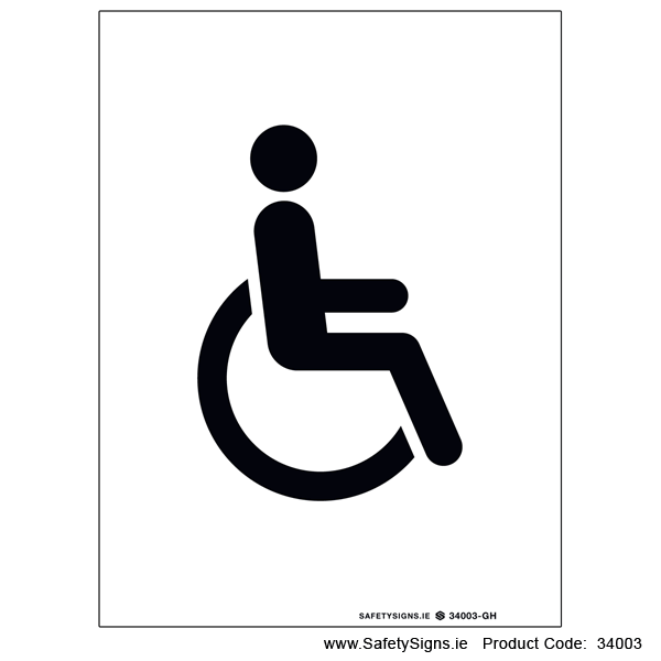 Wheelchair Accessible Toilet - 34003
