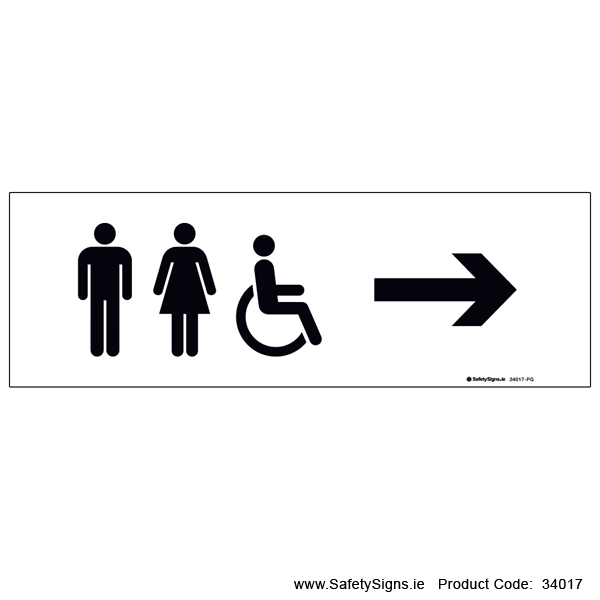 Toilets - Arrow Right - 34017