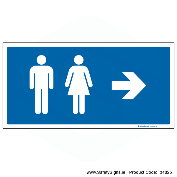 Toilets - Arrow Right - 34025