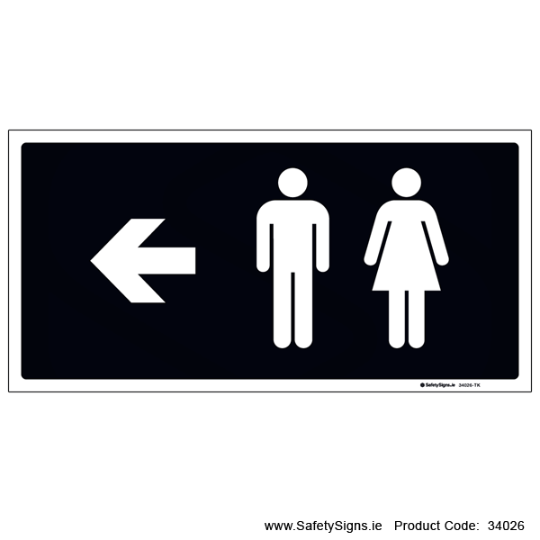 Toilets - Arrow Left - 34026