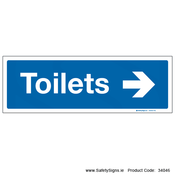 Toilets - Arrow Right - 34046