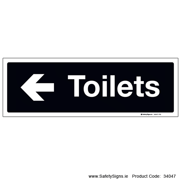 Toilets - Arrow Left - 34047