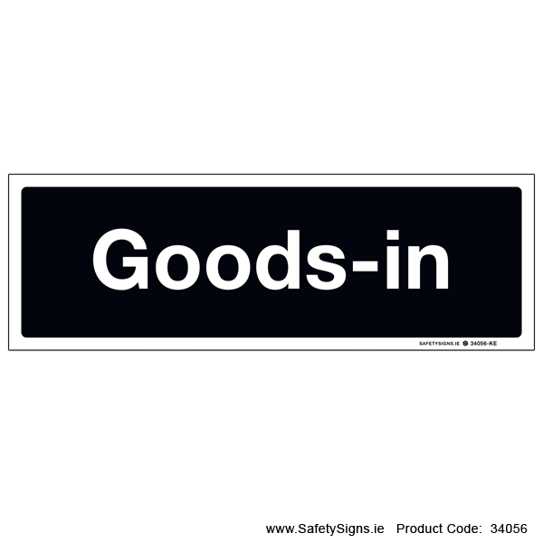 Goods-in - 34056