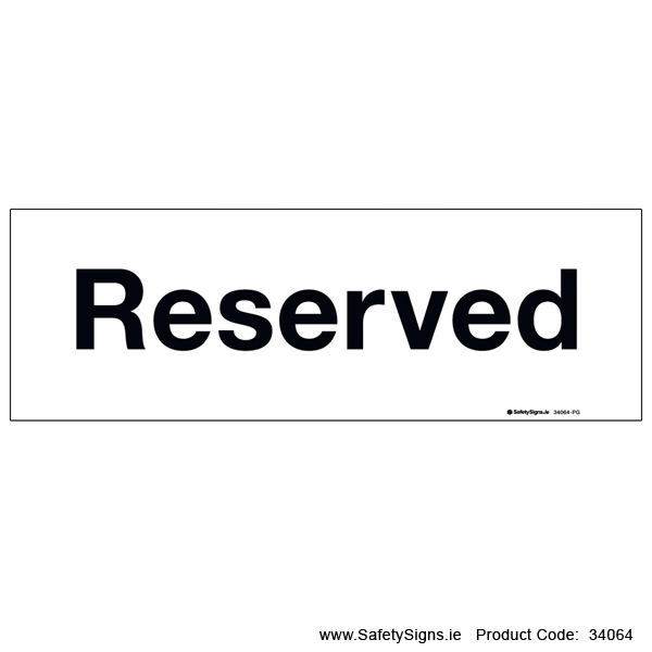 Reserved - 34064
