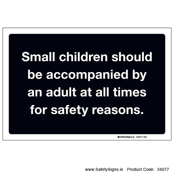 Small Children Accompanied by Adult - 34077