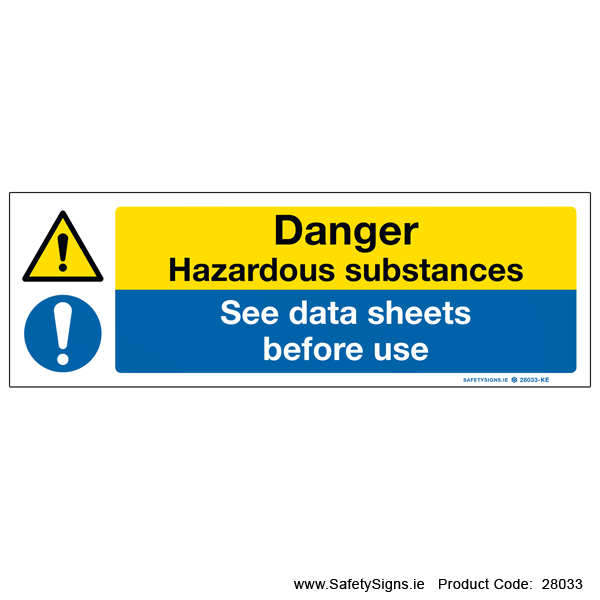 Hazardous Substances - 28033