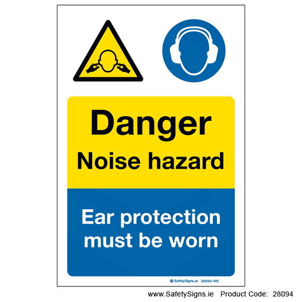 Noise Hazard - 28094