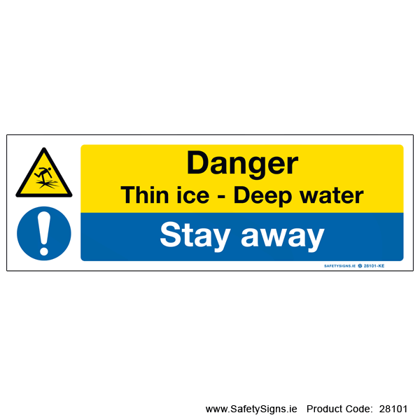Thin Ice Deep Water - 28101