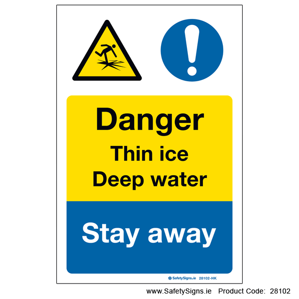 Thin Ice Deep Water - 28102