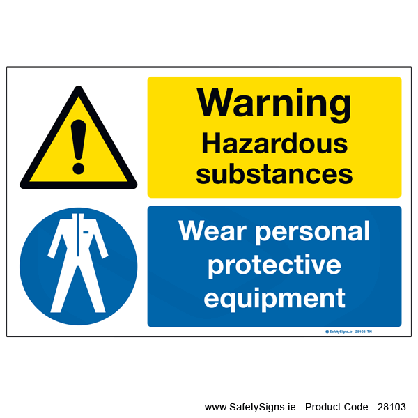 Hazardous Substances - 28103