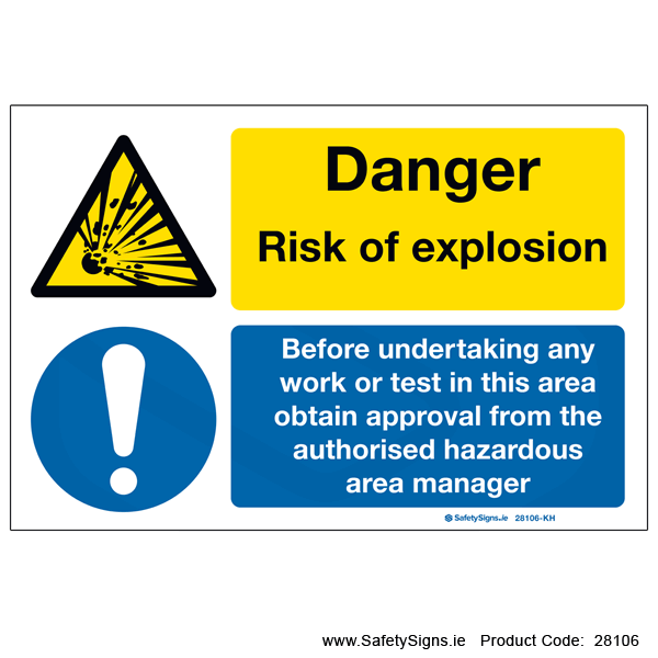 Risk of Explosion - 28106