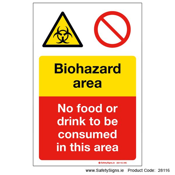 Biohazard Area - 28116