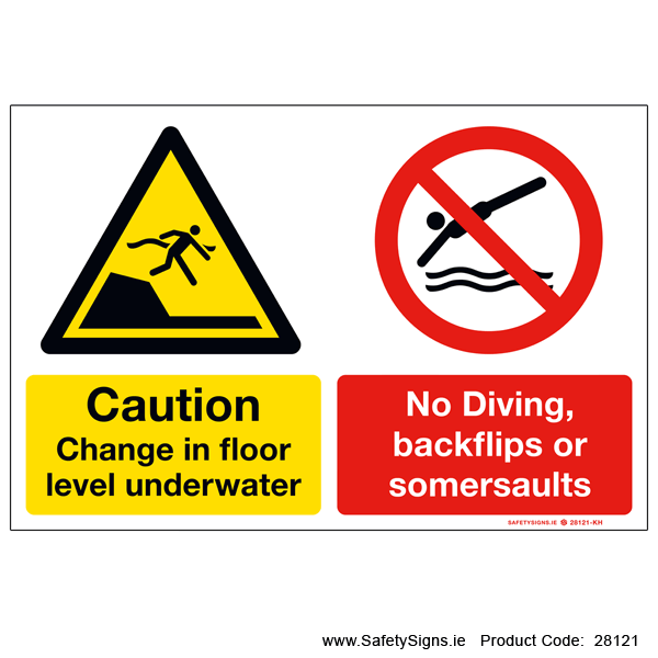 No Diving or Backflips - 28121