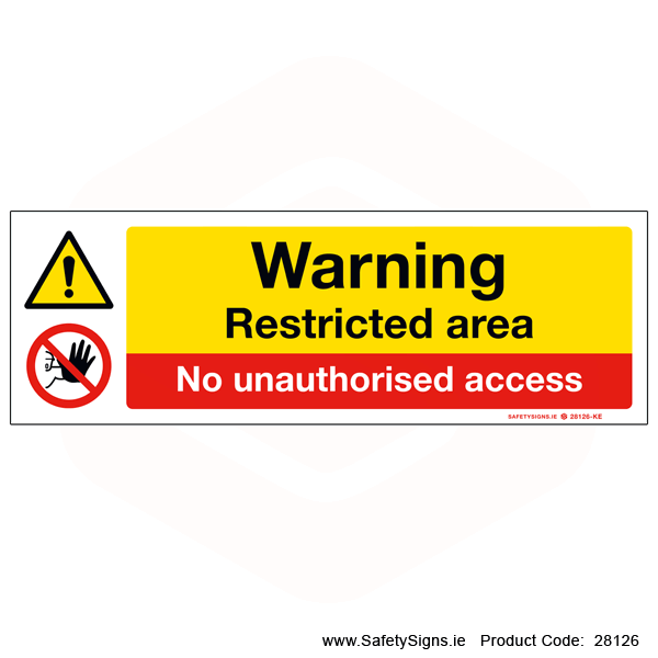 Restricted Area - 28126