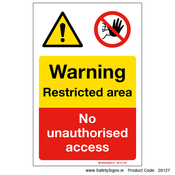 Restricted Area - 28127