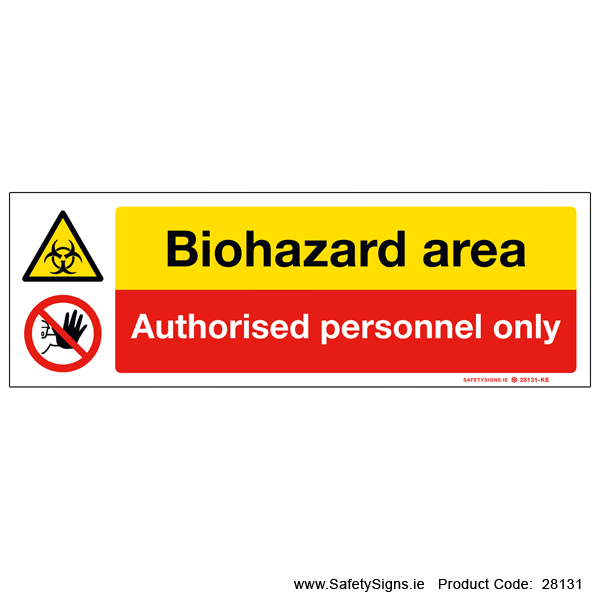 Biohazard Area - 28131