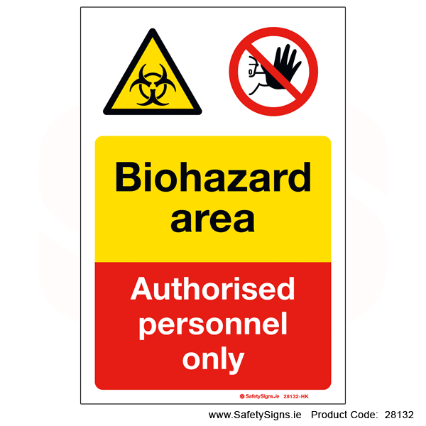 Biohazard Area - 28132