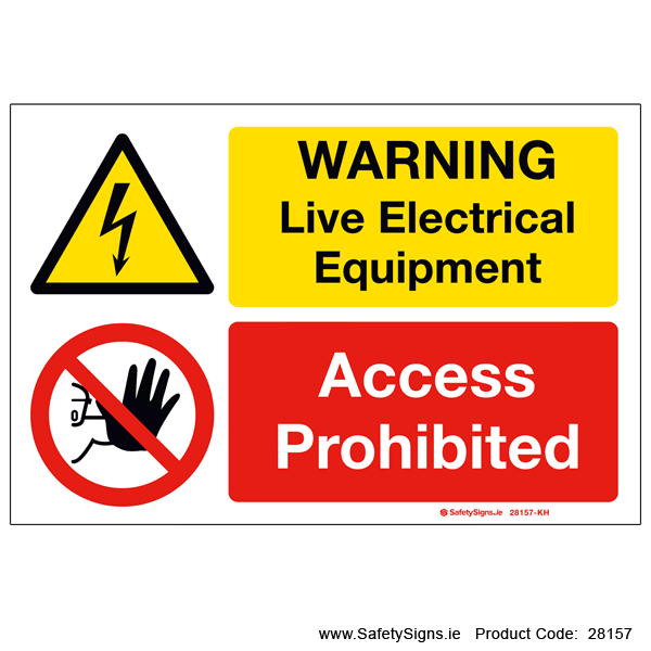 Live Electrical Equipment - 28157
