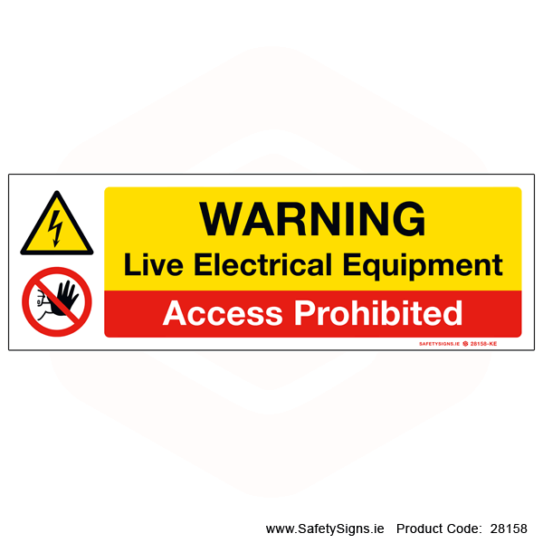 Live Electrical Equipment - 28158
