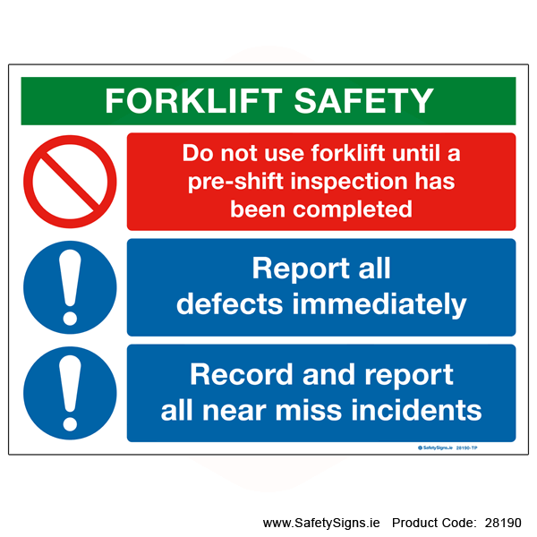 Forklift Safety - 28190