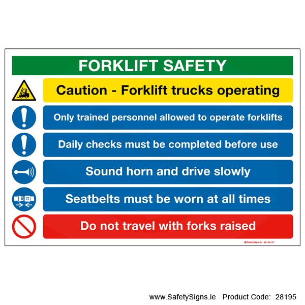 Forklift Safety - 28195