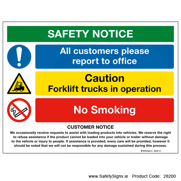 Safety Notice - 28200