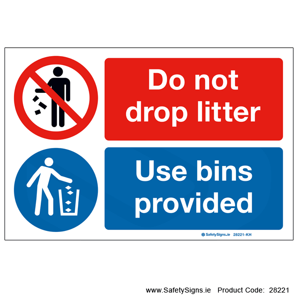 Do not drop Litter - 28221