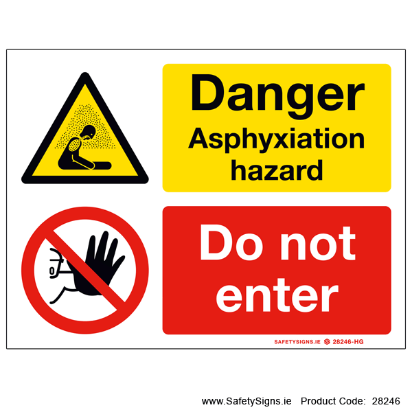 Asphyxiation Hazard - 28246