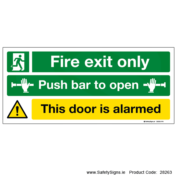 Fire Exit Only - 28263